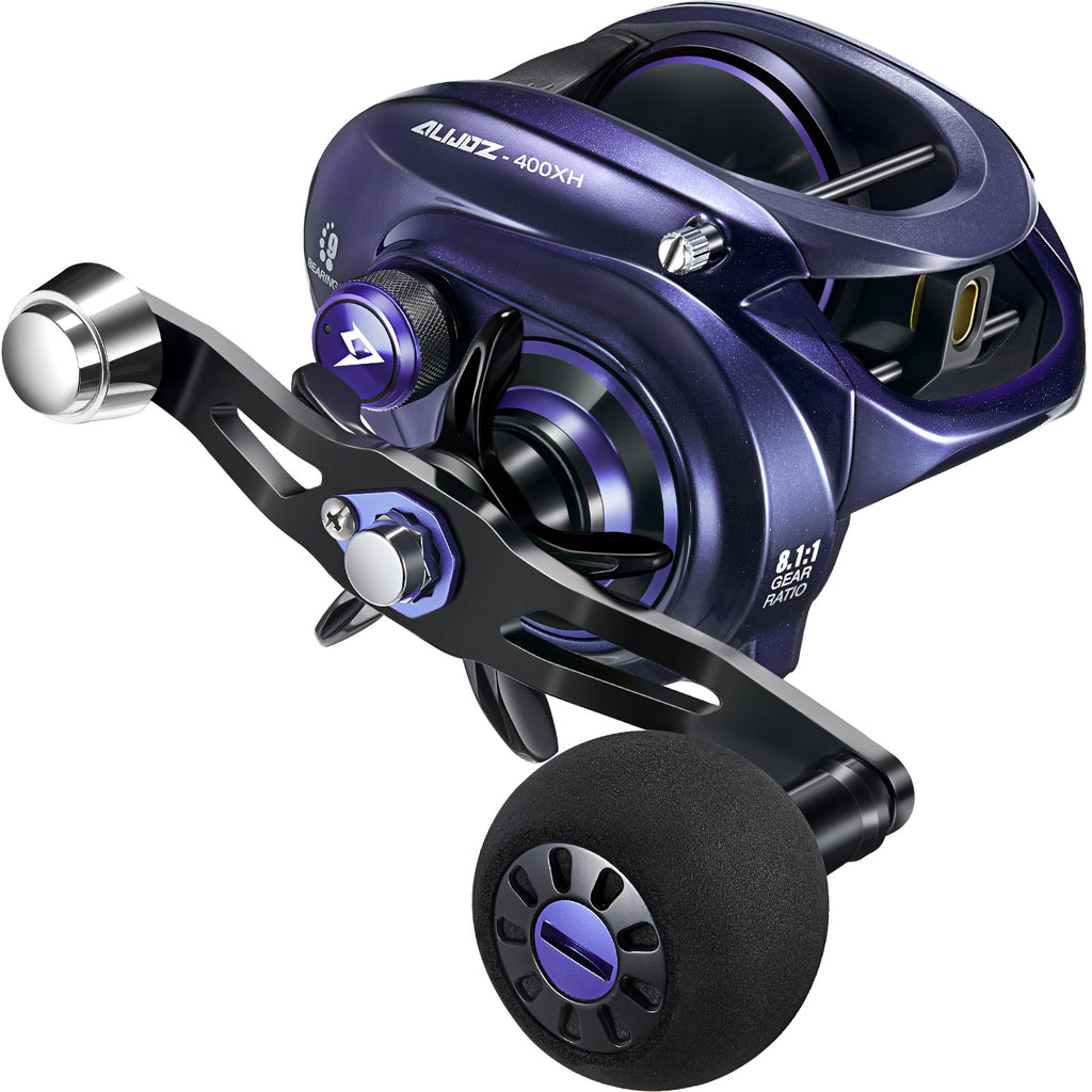 Chaos XS Round Baitcasting Reel, Saltwater Fishing Casting Reels for C —  Bigger Fishing