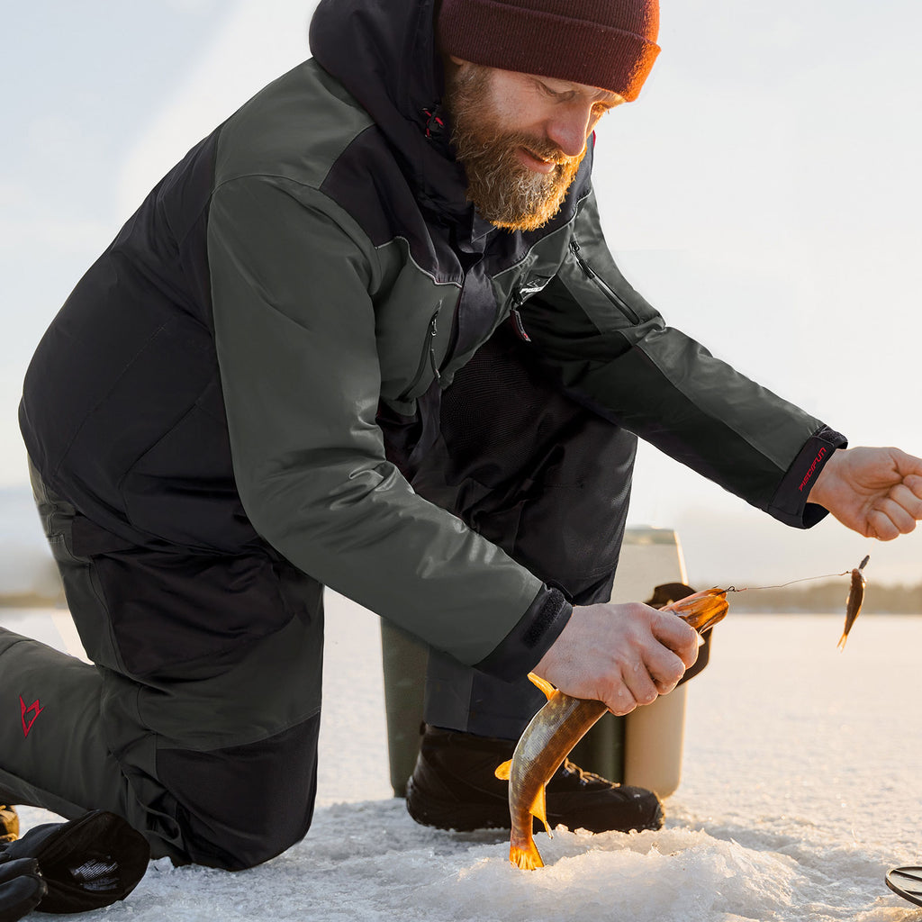 Piscifun Ice Fishing Insulated Jacket, Waterproof Flotation Fishing Ja –  TruWild Life