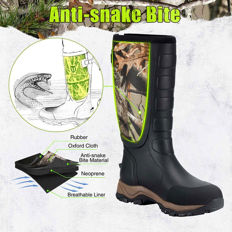 TIDEWE Men's Snake Proof Hunting Boots – TruWild Life